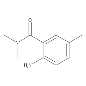 2-amino-N,N,5-trimethylbenzamide结构式