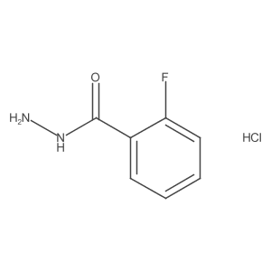 2-Fluorobenzohydrazide hydrochloride结构式