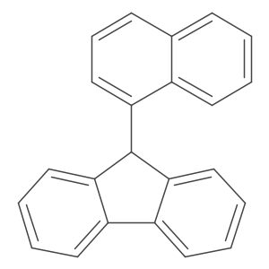1-(9-Fluorenyl}-naphthalene结构式