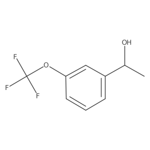 (1R)-1-[3-(trifluoromethoxy)phenyl]ethan-1-ol Structure