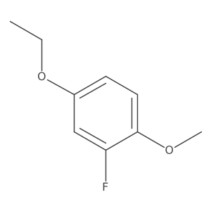 4-Ethoxy-2-fluoro-1-methoxybenzene Structure