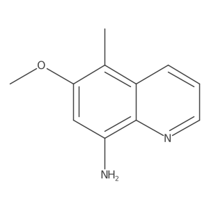 6-Methoxy-5-methyl-8-quinolinamine Structure