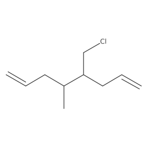4-(Chloromethyl)-5-methylocta-1,7-diene结构式
