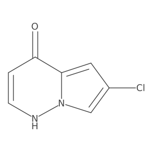 6-Chloropyrrolo[1,2-b]pyridazin-4-ol Structure
