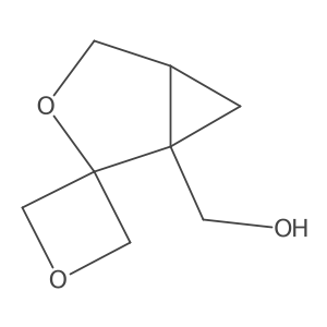 3-Oxaspiro[bicyclo[3.1.0]hexane-2,3'-oxetane]-1-ylmethanol Structure