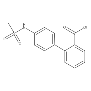 2-(4-Methanesulfonamidophenyl)benzoic acid结构式