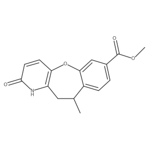 Methyl 10-methyl-2-oxo-1,2,10,11-tetrahydrobenzo[6,7]oxepino[3,2-b]pyridine-7-carboxylate结构式
