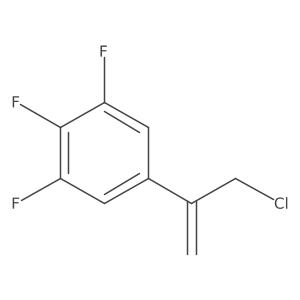 5-(3-Chloroprop-1-en-2-yl)-1,2,3-trifluorobenzene结构式