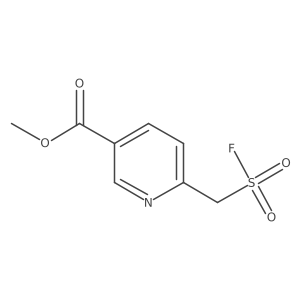 Methyl 6-[(fluorosulfonyl)methyl]pyridine-3-carboxylate Structure