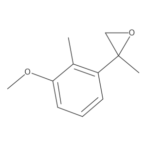 2-(3-Methoxy-2-methylphenyl)-2-methyloxirane Structure