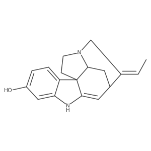 Vinervine, decarbomethoxy-结构式