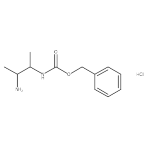Benzyl N-(3-aminobutan-2-yl)carbamate;hydrochloride结构式