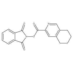 1,3-dioxo-2,3-dihydro-1H-isoindol-2-yl 5,6,7,8-tetrahydroisoquinoline-3-carboxylate结构式
