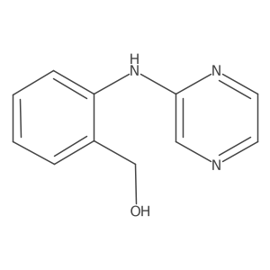 {2-[(Pyrazin-2-yl)amino]phenyl}methanol Structure