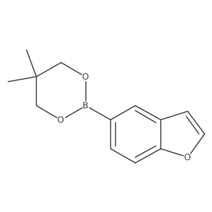 5-(5,5-dimethyl-1,3,2-dioxaborinan-2-yl)Benzofuran Structure