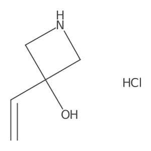 3-Ethenylazetidin-3-ol;hydrochloride结构式