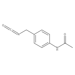 N-[4-(isocyanatomethyl)phenyl]acetamide Structure
