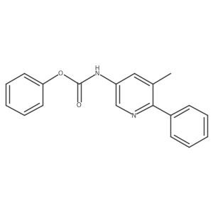 Phenyl N-(5-methyl-6-phenyl-3-pyridinyl)carbamate Structure