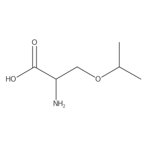(2R)-2-amino-3-(propan-2-yloxy)propanoic acid结构式