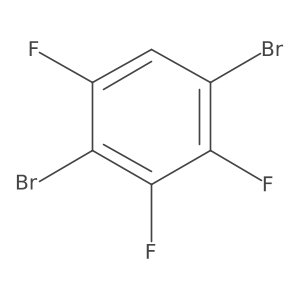 1,4-Dibromo-2,3,5-trifluorobenzene结构式