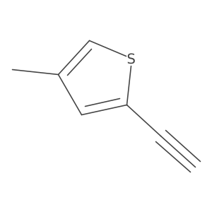 2-Ethynyl-4-methylthiophene Structure