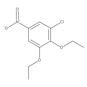 1-Chloro-2,3-diethoxy-5-nitrobenzene结构式
