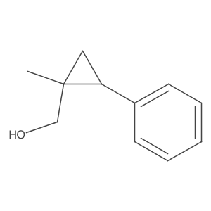 (1-Methyl-2-phenylcyclopropyl)methanol Structure