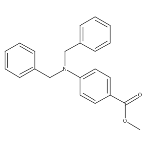 Methyl 4-(dibenzylamino)benzoate Structure