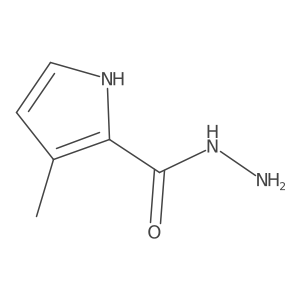 3-methyl-1H-pyrrole-2-carbohydrazide Structure