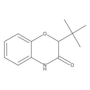 2-tert-Butyl-2H-1,4-bezoxazin-3(4H)-on Structure