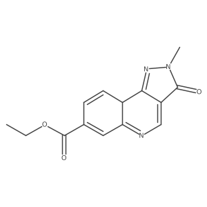 ethyl 2-methyl-3-oxo-9aH-pyrazolo[4,3-c]quinoline-7-carboxylate结构式