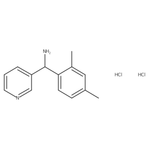 [(2,4-Dimethylphenyl)(3-pyridinyl)methyl]amine dihydrochloride Structure