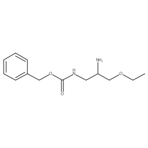 Benzyl (2-amino-3-ethoxypropyl)carbamate Structure