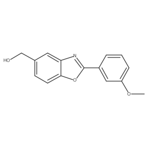 (2-(3-Methoxyphenyl)benzo[d]oxazol-5-yl)methanol结构式