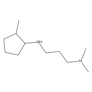 Dimethyl({3-[(2-methylcyclopentyl)amino]propyl})amine结构式