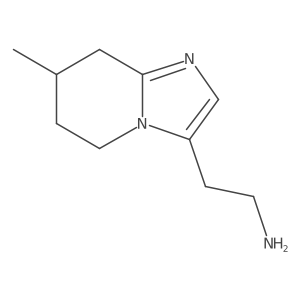 2-{7-methyl-5H,6H,7H,8H-imidazo[1,2-a]pyridin-3-yl}ethan-1-amine Structure