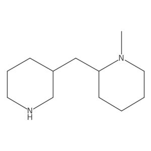 1-Methyl-2-[(piperidin-3-yl)methyl]piperidine Structure
