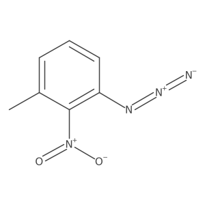 1-Azido-3-methyl-2-nitrobenzene结构式