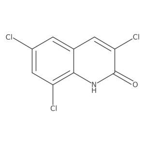 3,6,8-Trichloroquinolin-2(1H)-one Structure