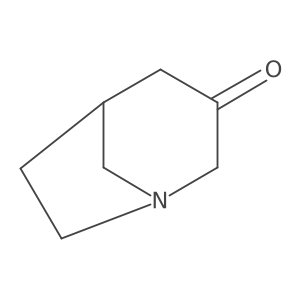 1-Azabicyclo[3.2.1]octan-3-one Structure