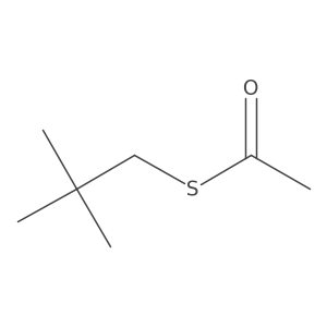 1-[(2,2-Dimethylpropyl)sulfanyl]ethan-1-one Structure