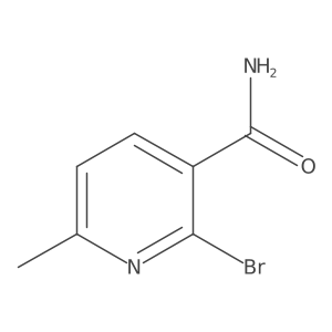 2-Bromo-6-methylnicotinamide Structure