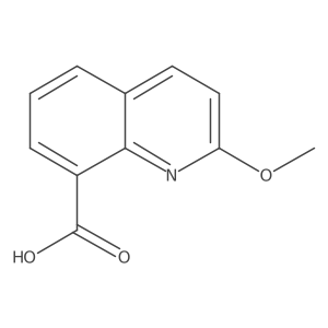 2-Methoxyquinoline-8-carboxylic acid结构式