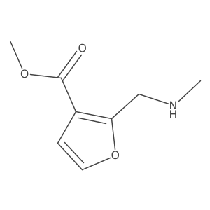 Methyl 2-[(methylamino)methyl]furan-3-carboxylate Structure