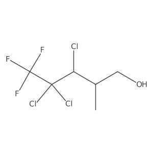 3,4,4-Trichloro5,5,5-trifluoro-2-methylpentan-2-ol Structure