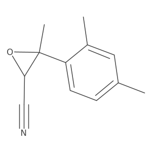 3-(2,4-Dimethylphenyl)-3-methyloxirane-2-carbonitrile结构式