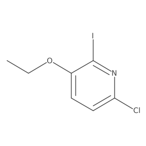 6-Chloro-3-ethoxy-2-iodopyridine Structure