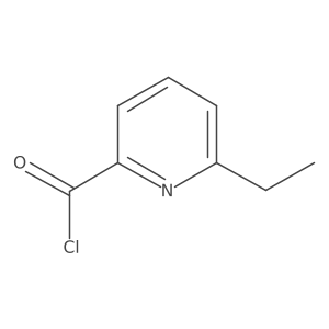 6-Ethylpyridine-2-carbonyl chloride Structure