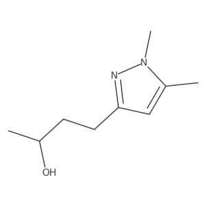 4-(1,5-dimethyl-1H-pyrazol-3-yl)butan-2-ol Structure
