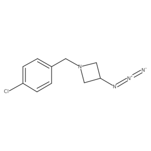 3-Azido-1-(4-chlorobenzyl)azetidine结构式